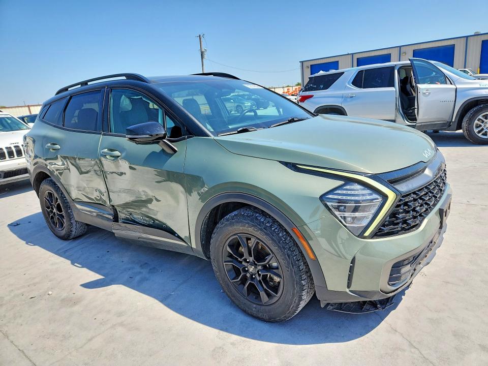 2023 Kia Sportage VIN 5XYK7CAF5PG017700 COPART salvage auction — SIDE, Tx - Salvage Vehicle Title, sold $11,500 on 2026-07-17 (photo 4)