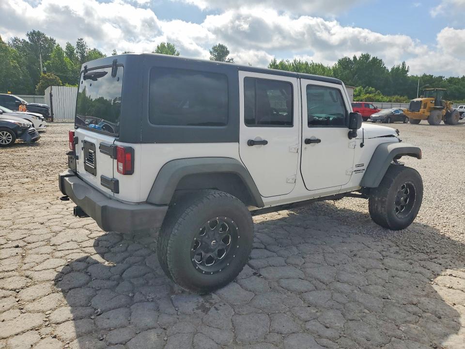 2014 Jeep Wrangler / VIN 1C4BJWDG8EL149407 COPART salvage auction — MECHANICAL, Tn - Certificate Of Title (P), sold $4,950 on 2026-07-09 (photo 3)