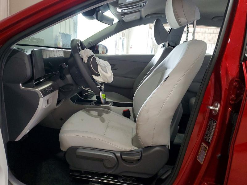 2025 Hyundai Kona VIN KM8HACAB4SU308071 COPART salvage auction — FRONT END, Pa - Certificate Of Salvage, sold $7,000 on 2026-07-27 (photo 7)