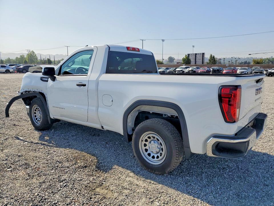 2026 Gmc SIERRA VIN 3GTNHAEKXTG291976 COPART salvage auction — FRONT END, Ca - Salvage Certificate, sold $13,900 on 2026-08-19 (photo 2)