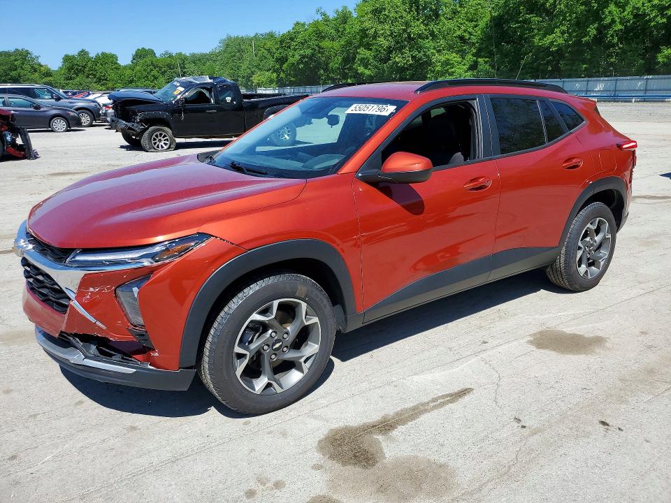 2024 Chevrolet Trax VIN KL77LHE20RC058715 COPART salvage auction — FRONT END, Oh - Cert Of Title-Salvage, sold $5,600 on 2026-07-23 (photo 1)