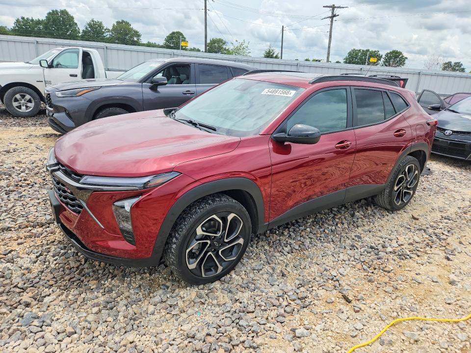 2024 Chevrolet Trax VIN KL77LJE20RC087770 COPART salvage auction — HAIL, Mo - Certificate Of Title, sold $9,100 on 2026-07-20 (photo 1)