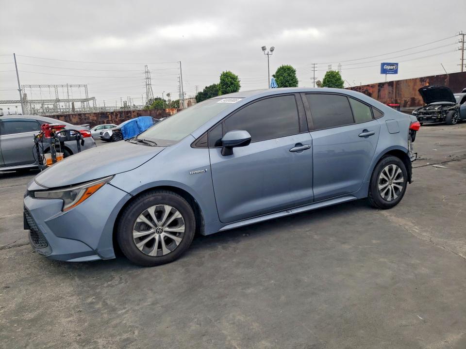 2021 Toyota Corolla VIN JTDEAMDE9MJ021347 COPART salvage auction — REAR END, CA - SALVAGE CERTIFICATE, sold $5,500 on 2026-07-31 (photo 1)