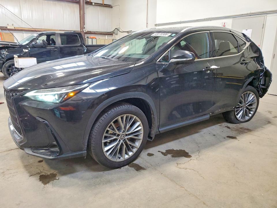 2026 Lexus Nx 350 VIN 2T2GKCEZ3TC066792 COPART salvage auction — REAR END, AB - BOS - SALVAGE, sold $10,300 on 2026-07-16 (photo 1)