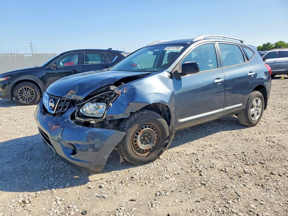 2014 Nissan Rogue VIN JN8AS5MV5EW705547 COPART salvage auction — FRONT END, OH - CERT OF TITLE-SALVAGE, sold $325 on 2026-07-24 (photo 1)