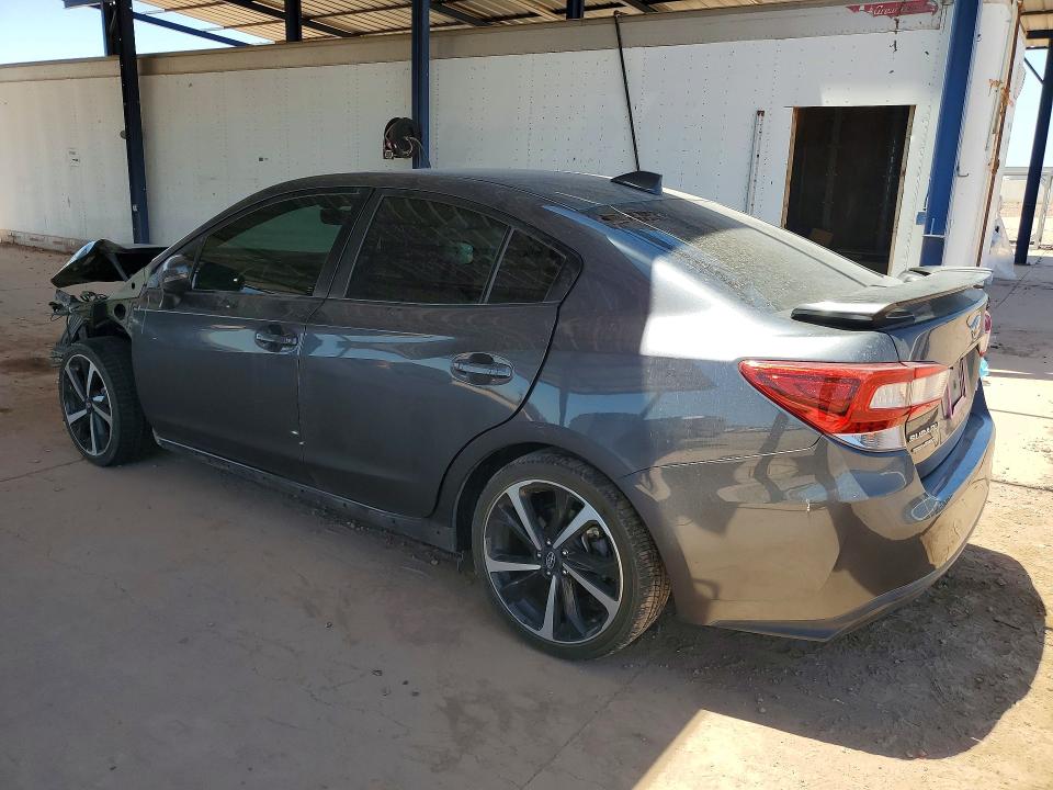 2022 Subaru Impreza VIN 4S3GKAM63N3609649 COPART salvage auction — FRONT END, Az - Cert Of Title - Salvage, sold $5,400 on 2026-07-09 (photo 2)