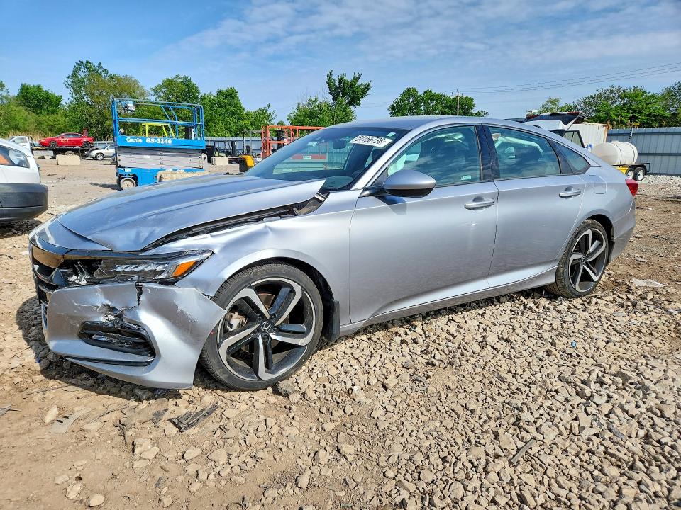 2020 Honda Accord VIN 1HGCV1F37LA030196 COPART salvage auction — FRONT END, Il - Salvage Certificate, sold $7,100 on 2026-07-24 (photo 1)