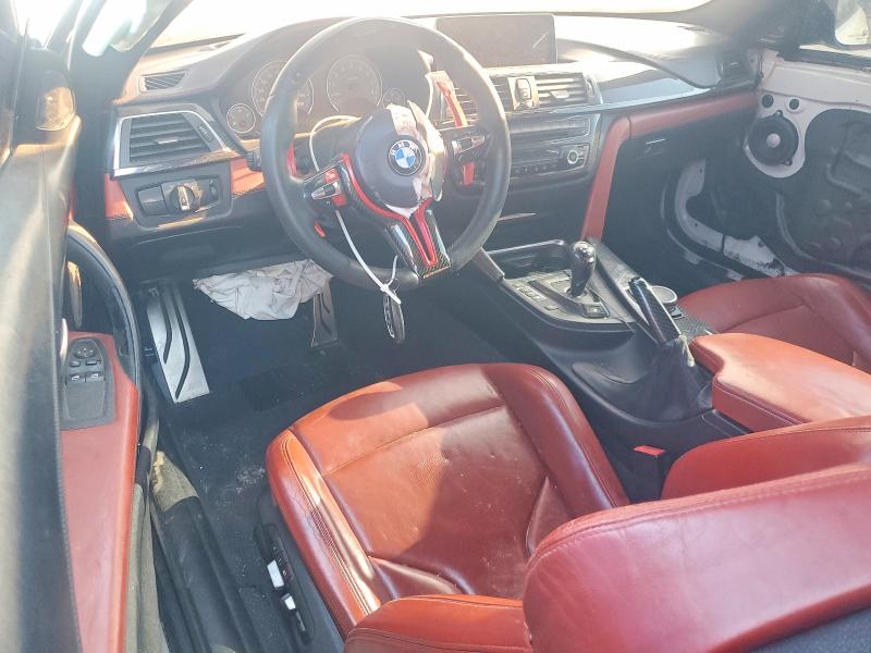 2016 BMW M4 VIN WBS3R9C50GK336317 COPART salvage auction — FRONT END, Wv - Certificate Of Title, sold $13,200 on 2026-07-28 (photo 8)