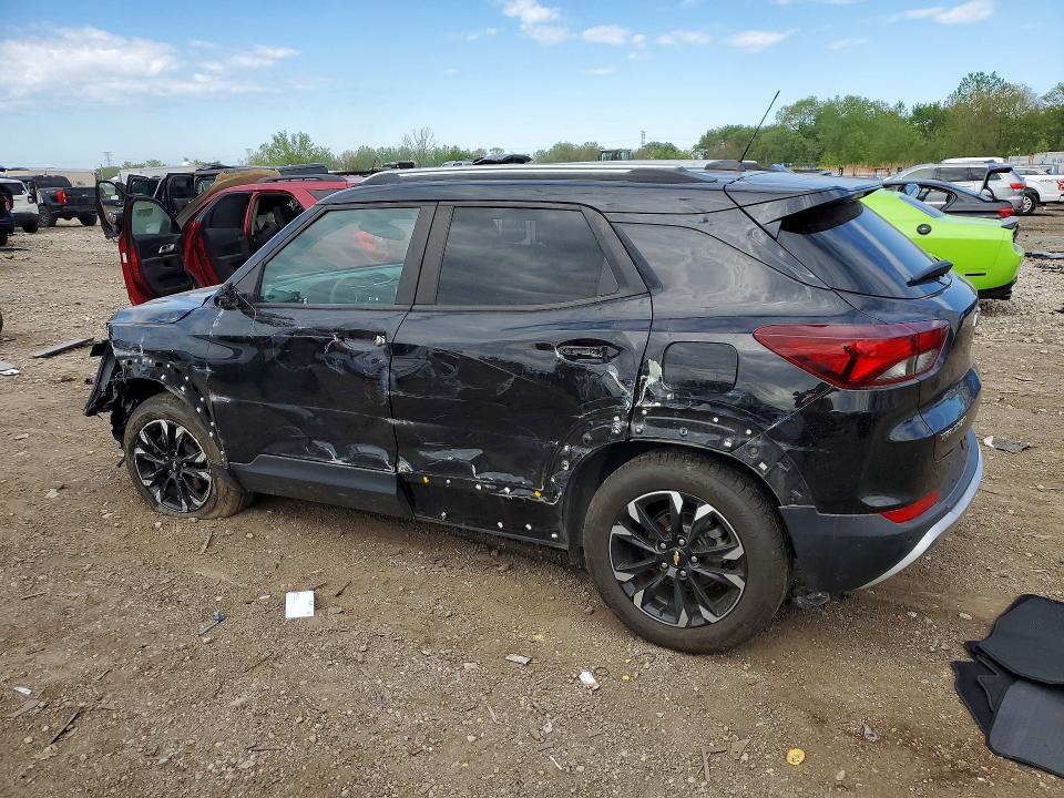 2021 Chevrolet Trailblazer VIN KL79MPSLXMB102036 COPART salvage auction — SIDE, Il - Salvage Certificate, sold $2,100 on 2026-07-31 (photo 2)
