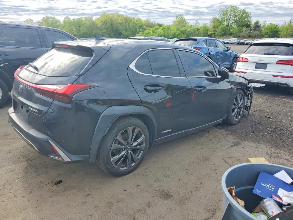 2021 Lexus Ux 250h VIN JTHE9JBH2M2041257 COPART salvage auction — SIDE, Ct - Cert Of Title-Salvage, sold $12,900 on 2026-07-14 (photo 3)