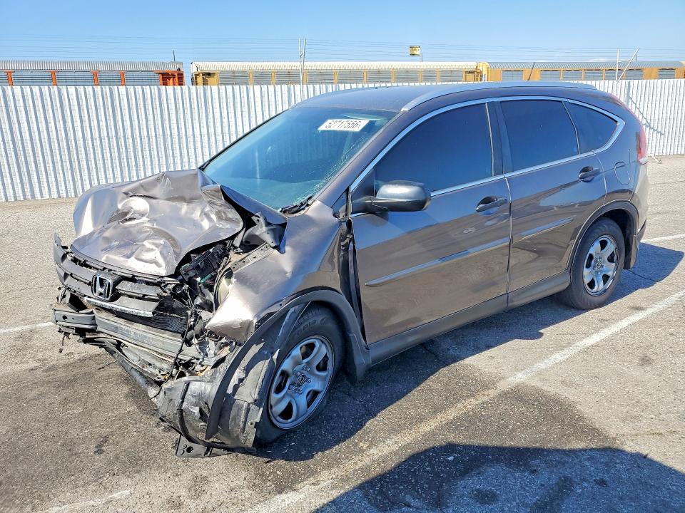 2014 Honda VIN 3CZRM3H3XEG700360 COPART salvage auction — FRONT END, Ca - Salvage Certificate, sold $900 on 2026-07-28 (photo 1)