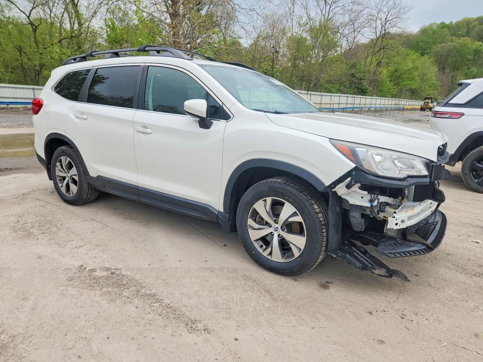 2019 Subaru Ascent VIN 4S4WMACDXK3443515 COPART salvage auction — FRONT END, Pa - Certificate Of Salvage, sold $4,250 on 2026-07-02 (photo 4)