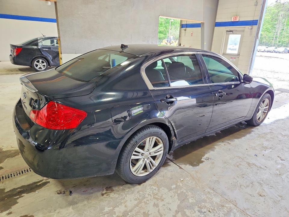 2012 Infiniti VIN JN1DV6AR2CM860291 COPART salvage auction — FRONT END, Mt - Certificate Of Title, sold $450 on 2026-07-24 (photo 3)