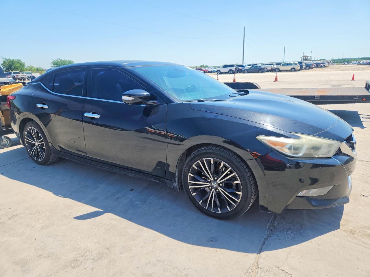 2017 Nissan Maxima VIN 1N4AA6AP7HC447117 COPART salvage auction — Hail, TX - CERTIFICATE OF TITLE, sold $3,200 on 2026-07-09 (photo 4)