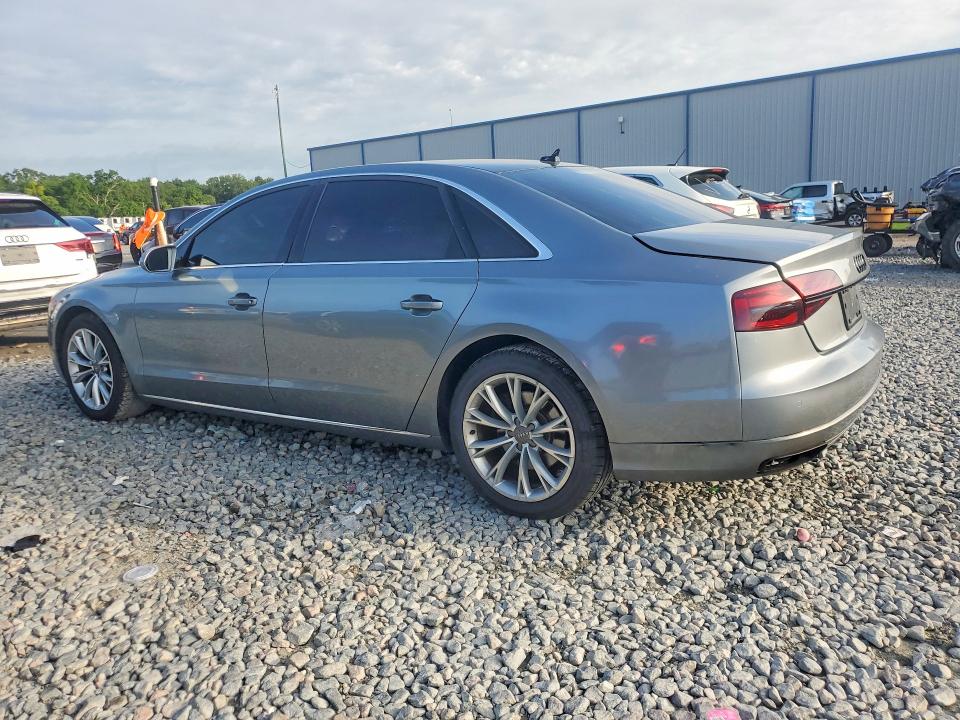 2013 Audi A8 VIN WAURGAFD7DN013224 COPART salvage auction — MINOR DENT/SCRATCHES, Nj - Cert Of Title-Salvage, sold $2,800 on 2026-07-20 (photo 2)