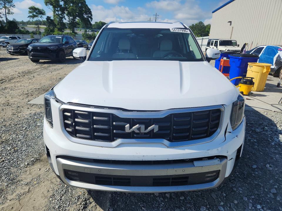 2023 Kia Telluride VIN 5XYP54GC6PG383843 COPART salvage auction — FRONT END, Ga - Cert Of Title-Salvage, sold $8,000 on 2026-07-23 (photo 5)