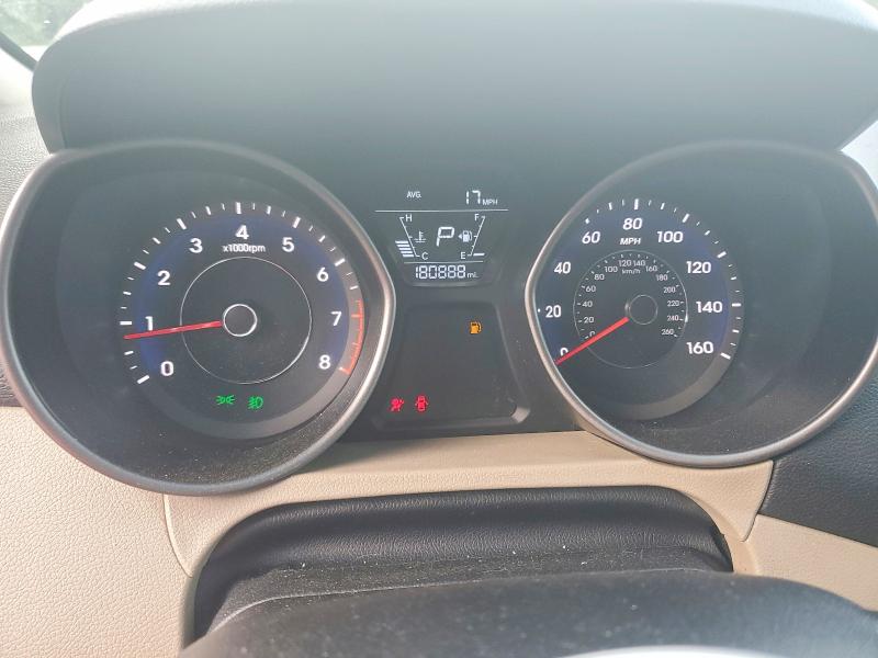 2015 Hyundai Elantra VIN 5NPDH4AE2FH550811 COPART salvage auction — REAR END, NC - SALVAGE CERTIFICATE OF TITLE, sold $1,500 on 2026-07-02 (photo 9)