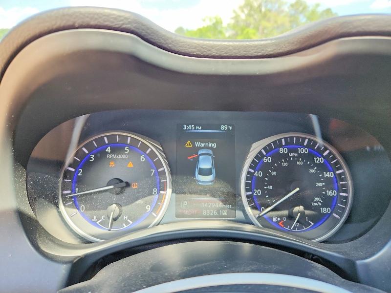 2015 Infiniti VIN JN1BV7ARXFM410549 COPART salvage auction — FRONT END, Nc - Salvage Certificate Of Title, sold $1,200 on 2026-07-03 (photo 9)