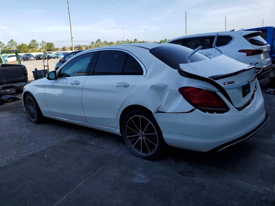 2021 Mercedes-benz C-klasse VIN W1KWF8DBXMR653526 COPART salvage auction — REAR END, Fl - Certificate Of Destruction, sold $8,800 on 2026-07-17 (photo 2)