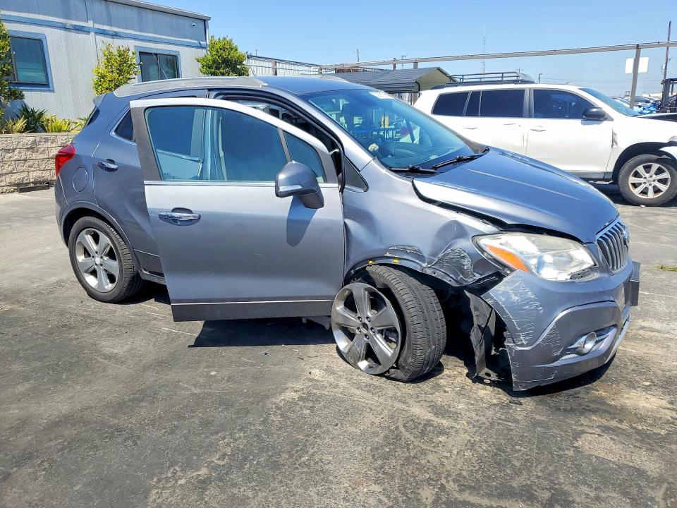 2014 Buick . VIN KL4CJBSB5EB637380 COPART salvage auction — FRONT END, Ca - Salvage Certificate, sold $875 on 2026-07-15 (photo 4)