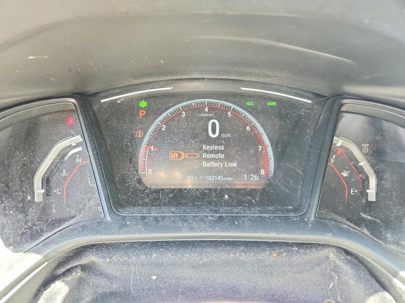 2020 Honda Civic VIN SHHFK7H42LU220426 COPART salvage auction — REAR END, La - Cert Of Title-Salvage, sold $125 on 2026-07-21 (photo 9)
