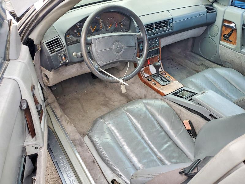 1991 Mercedes-benz Sl-klasse VIN WDBFA66E2MF018840 COPART salvage auction — FRONT END, Ca - Dis/Dlr/Exp Only Clean Title, sold $2,050 on 2026-07-06 (photo 8)