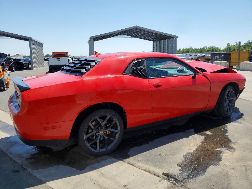 2023 Dodge Challenger VIN 2C3CDZAG4PH549888 COPART salvage auction — FRONT END, Ca - Certificate Of Title, sold $3,700 on 2026-07-02 (photo 3)