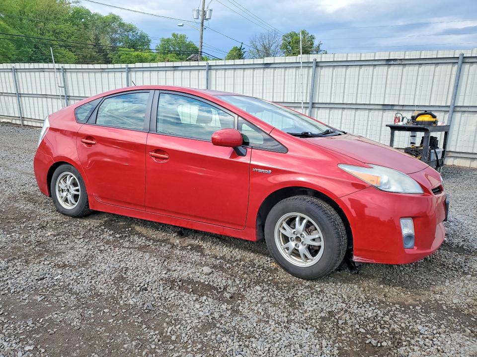 2010 Toyota Prius VIN JTDKN3DU9A1255301 COPART salvage auction — REAR END, Nj - Cert Of Title-Salvage, sold $450 on 2026-07-21 (photo 4)