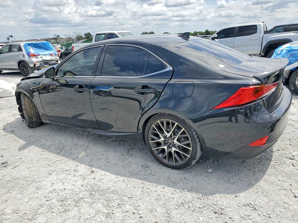 2017 Lexus Is VIN JTHCM1D27H5019564 COPART salvage auction — FRONT END, Fl - Cert Of Ttl-Rebuilt&Slvg Rbld, sold $1,900 on 2026-07-17 (photo 2)