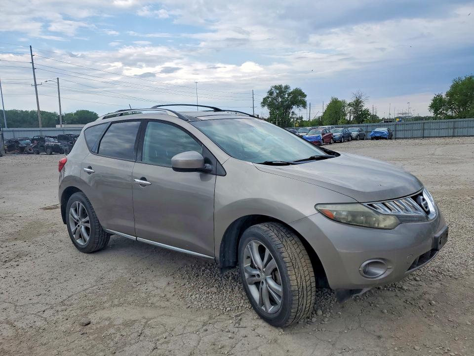 2010 Nissan Murano VIN JN8AZ1MW7AW107743 COPART salvage auction — HAIL, IA - CERT OF TITLE-SALVAGE TITLE, sold $1,500 on 2026-07-31 (photo 4)