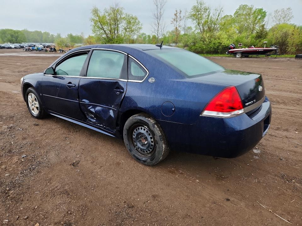 2009 Chevrolet Impala VIN 2G1WB57KX91158445 COPART salvage auction — SIDE, Oh - Cert Of Title-Salvage, sold $475 on 2026-07-20 (photo 2)