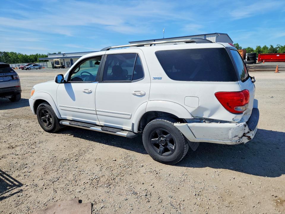 2005 Toyota Sequoia VIN 5TDZT34A05S242195 COPART salvage auction — REAR END, NC - SALVAGE CERTIFICATE OF TITLE, sold $1,250 on 2026-07-06 (photo 2)