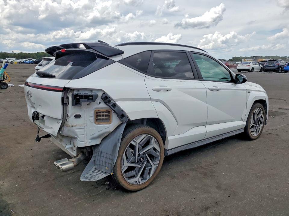 2024 Hyundai VIN KM8HA3A31RU124113 COPART salvage auction — REAR END, Fl - Certificate Of Destruction, sold $6,400 on 2026-07-08 (photo 3)
