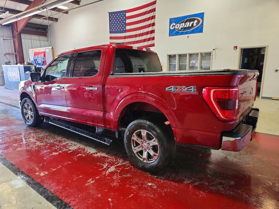 2021 Ford F-150 VIN 1FTEW1EPXMKE16566 COPART salvage auction — FRONT END, Ny - Mv-907A Salvage Certificate, sold $10,800 on 2026-07-02 (photo 2)