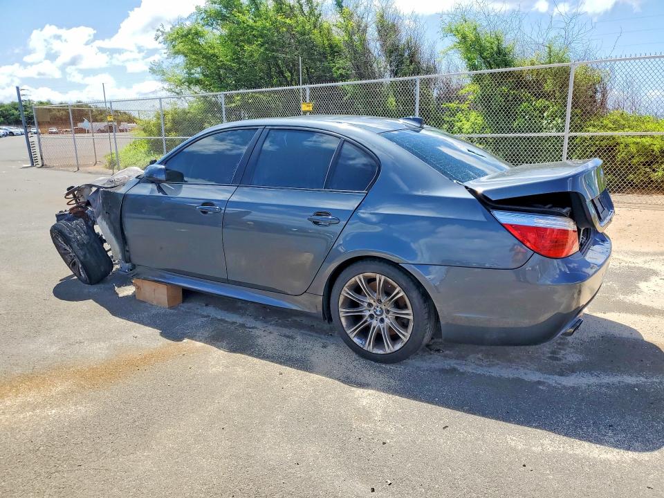 2010 BMW 5er VIN WBANW1C5XAC165536 COPART salvage auction — BURN, Hi - Certificate Of Salvage, sold $25 on 2026-08-03 (photo 2)