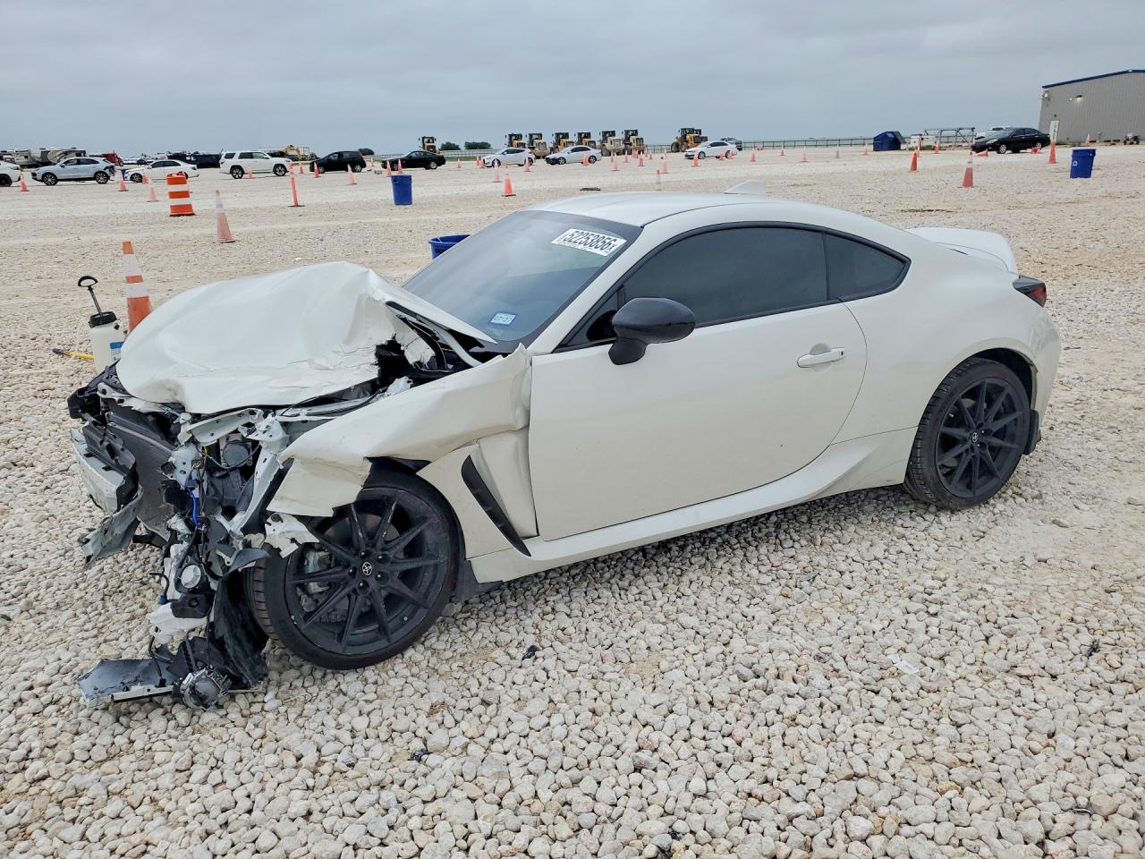 2025 Toyota GR 86 VIN JF1ZNBE15S9758359 COPART salvage auction — Front End, TX - SALVAGE VEHICLE TITLE, sold $4,650 on 2026-07-02 (photo 1)