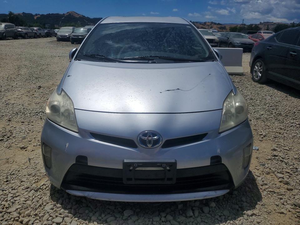 2013 Toyota Prius VIN JTDKN3DU5D1633151 COPART salvage auction — VANDALISM, Ca - Salvage Certificate, sold $400 on 2026-07-30 (photo 5)