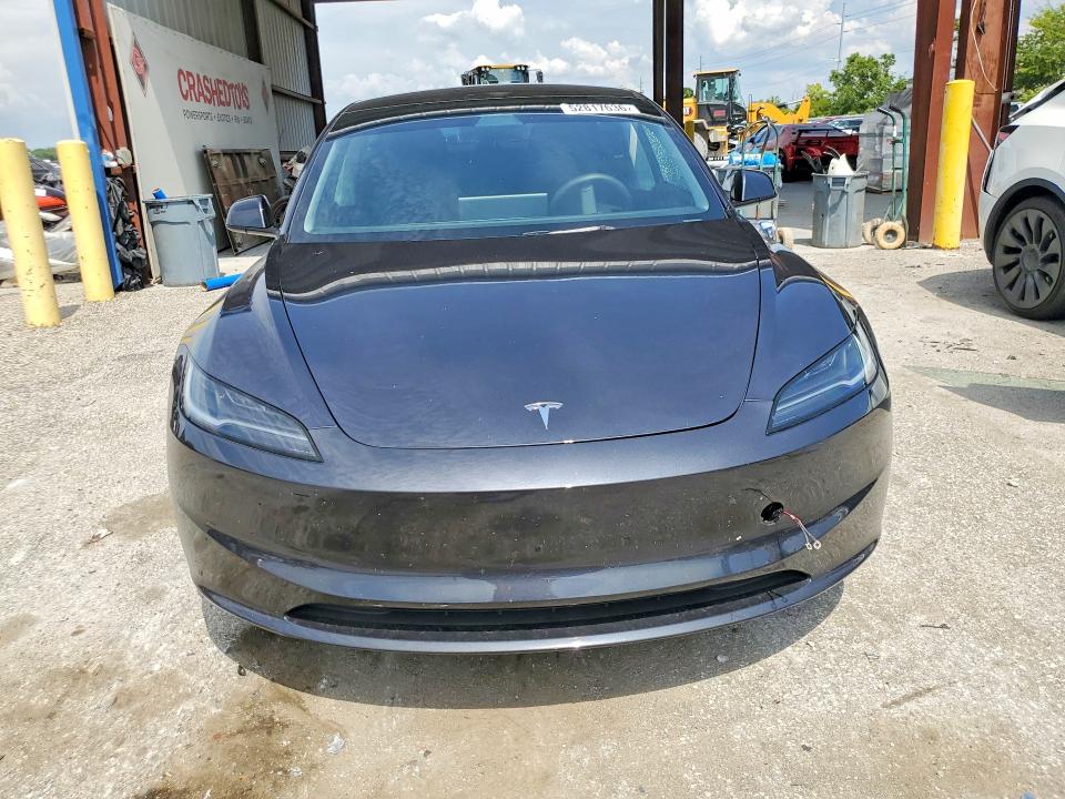 2024 Tesla Model 3 VIN 5YJ3E1EA1RF758160 COPART salvage auction — SIDE, Fl - Cert Of Title Slvg Rebuildable, sold $11,800 on 2026-07-17 (photo 5)