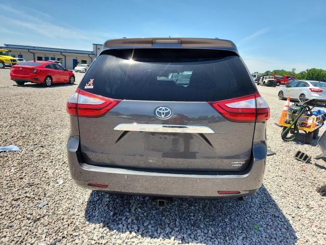 2017 Toyota Sienna VIN 5TDDZ3DC7HS165369 COPART salvage auction — FRONT END, NC - SALVAGE CERTIFICATE OF TITLE, sold $825 on 2026-07-14 (photo 6)