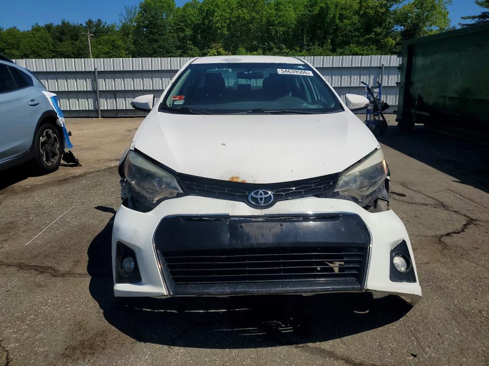 2015 Toyota Corolla VIN 5YFBURHE7FP346529 COPART salvage auction — REAR END, Ri - Salvage Certificate Of Title, sold $2,800 on 2026-07-30 (photo 5)