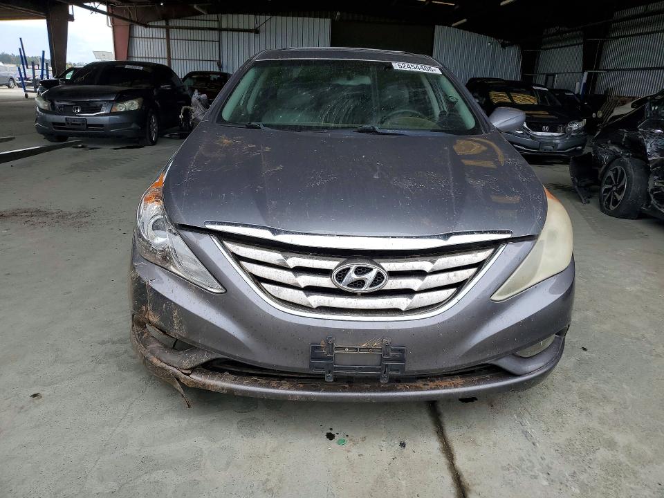 2012 Hyundai Sonata VIN 5NPEC4AC9CH406444 COPART salvage auction — FRONT END, Ca - Salvage Certificate, sold $500 on 2026-07-02 (photo 5)