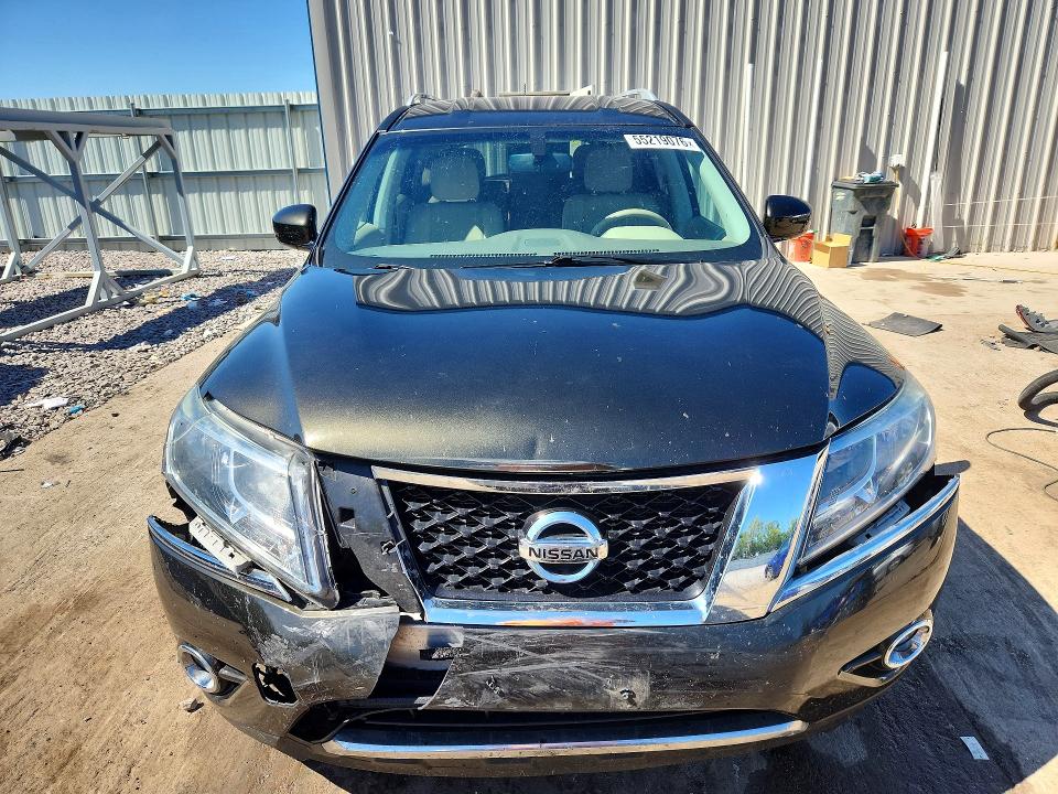 2015 Nissan Pathfinder VIN 5N1AR2MM0FC623706 COPART salvage auction — FRONT END, WI - CERTIFICATE OF TITLE, sold $2,050 on 2026-07-09 (photo 5)