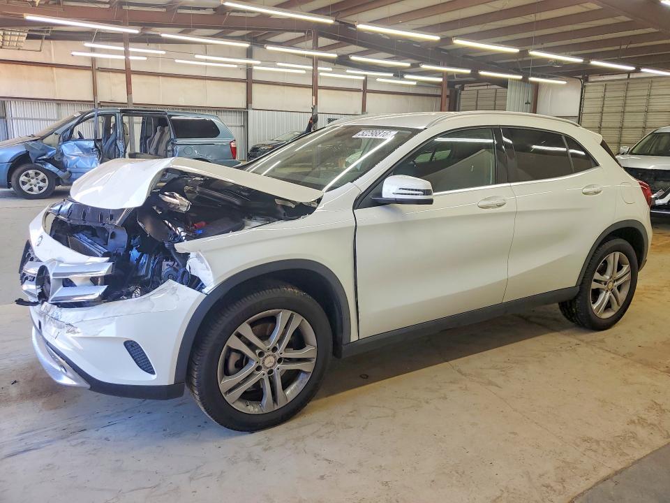 2015 Mercedes-benz Gla-klasse VIN WDCTG4EB8FJ165155 COPART salvage auction — FRONT END, Nc - Salvage Certificate Of Title, sold $2,250 on 2026-07-15 (photo 1)