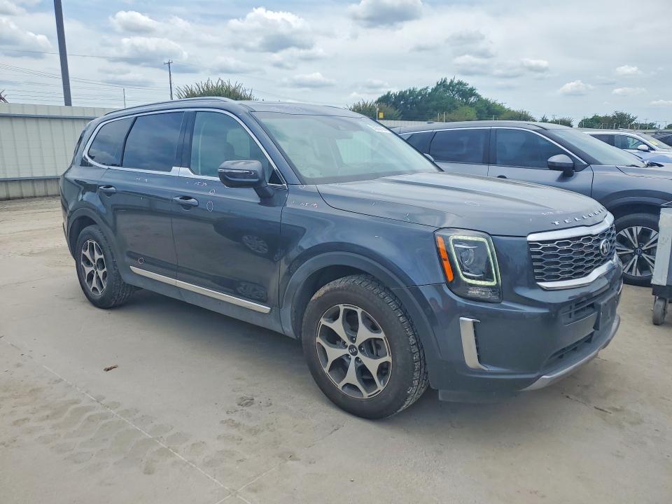 2021 Kia Telluride VIN 5XYP34HC9MG149468 COPART salvage auction — HAIL, Tx - Salvage Vehicle Title, sold $1,600 on 2026-07-30 (photo 4)