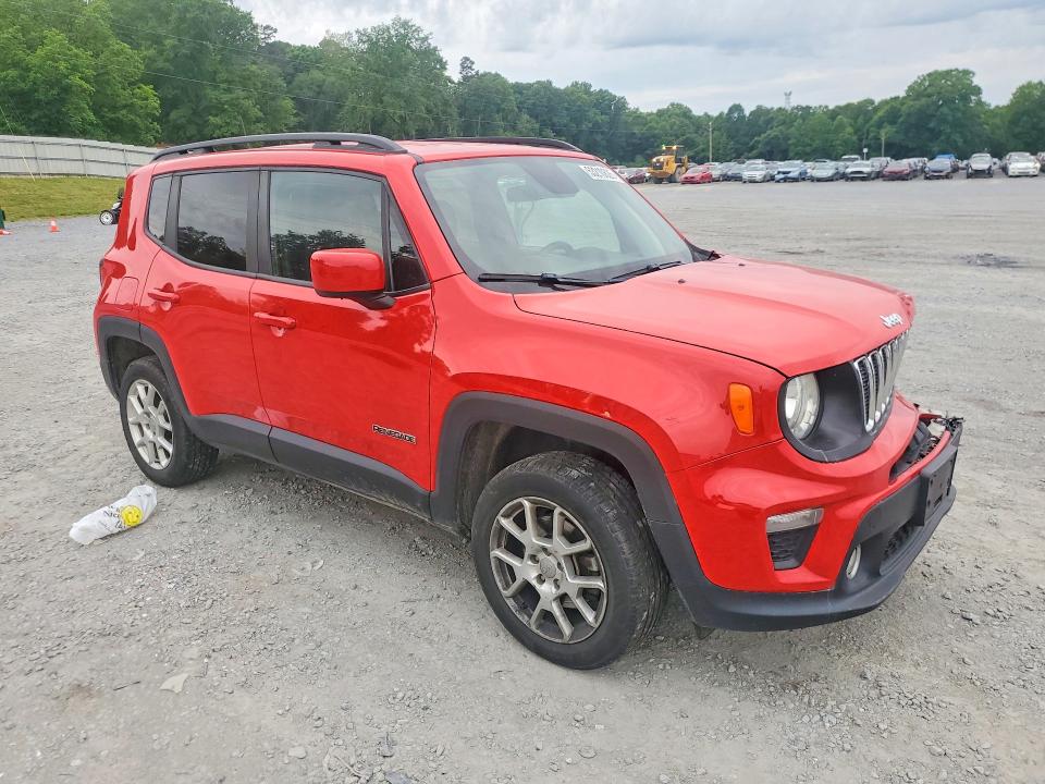 2020 Jeep Renegade VIN ZACNJBBB1LPL18542 COPART salvage auction — FRONT END, Nc - Salvage Certificate Of Title, sold $2,850 on 2026-07-08 (photo 4)