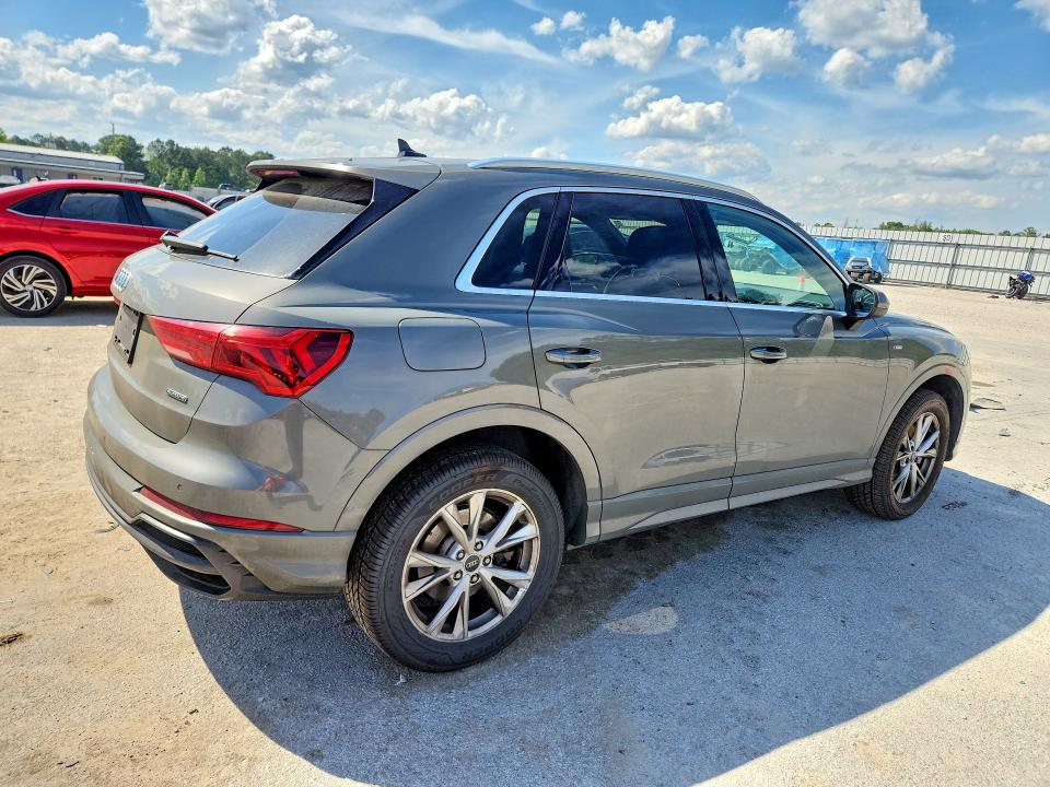 2022 Audi Q3 VIN WA1DECF33N1114060 COPART salvage auction — MECHANICAL, Sc - Certificate Of Title (P), sold $8,800 on 2026-07-25 (photo 3)