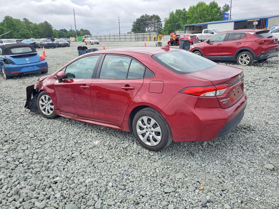 2025 Toyota Corolla VIN 5YFB4MDE7SP231903 COPART salvage auction — FRONT END, NC - SALVAGE CERTIFICATE OF TITLE, sold $150 on 2026-07-29 (photo 2)