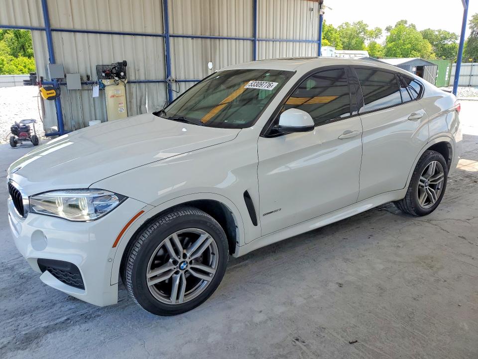 2018 BMW X6 VIN 5UXKU0C53J0G80953 COPART salvage auction — MINOR DENT/SCRATCHES, Ga - Certificate Of Title (P), sold $10,500 on 2026-07-16 (photo 1)