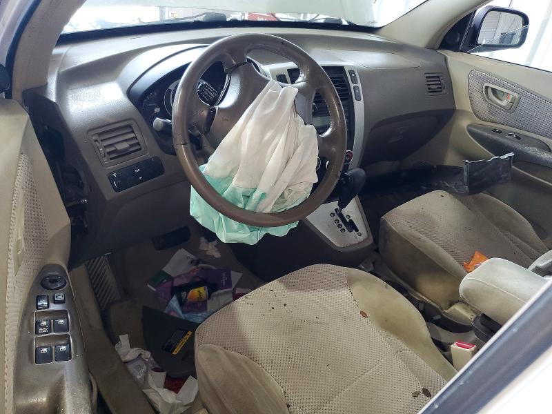 2007 Hyundai Tucson VIN KM8JN12D37U586879 COPART salvage auction — FRONT END, KY - CERT OF TITLE-SALVAGE, sold $175 on 2026-07-02 (photo 8)