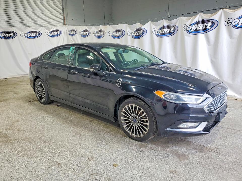 2017 Ford Fusion VIN 3FA6P0K92HR130526 COPART salvage auction — MECHANICAL, In - Certificate Of Title, sold $375 on 2026-07-07 (photo 4)
